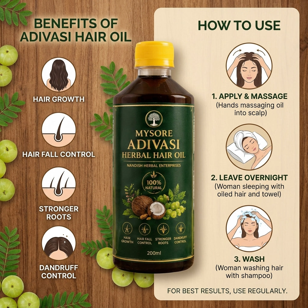 Mysore Adivasi Hair Oil