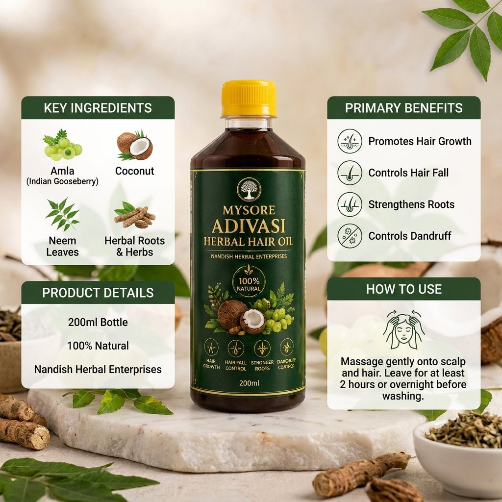 Mysore Adivasi Hair Oil