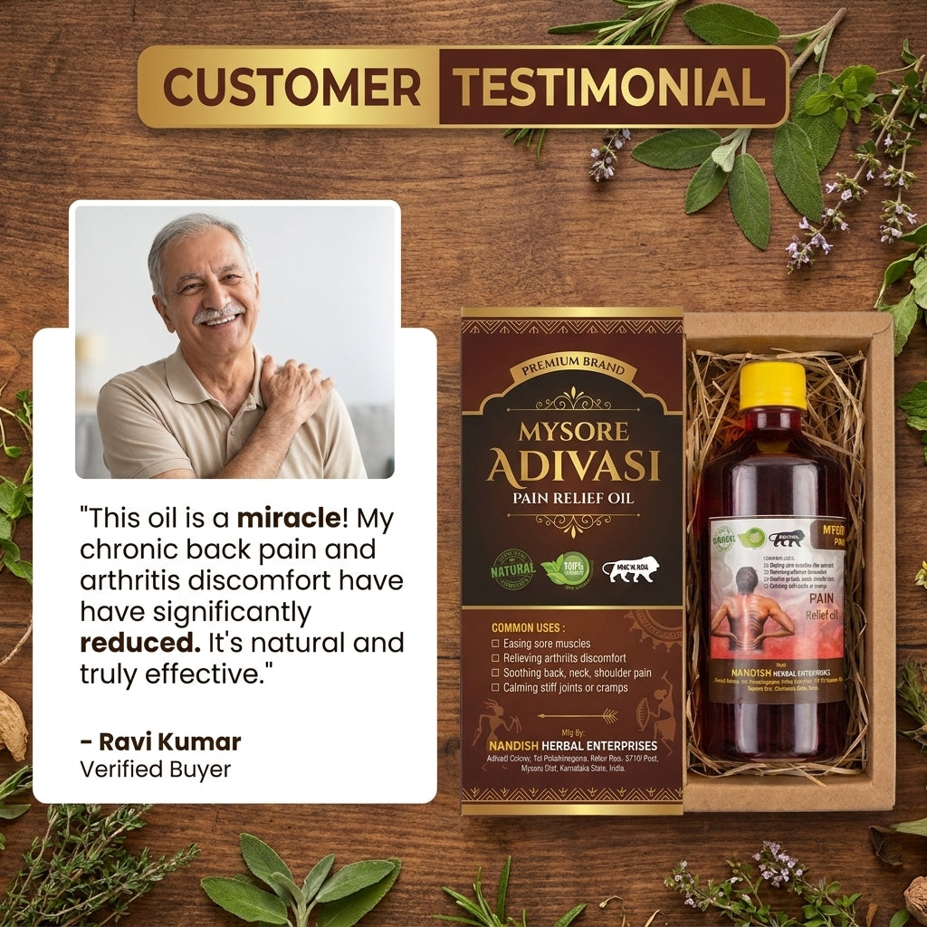 Mysore Adivasi Massage Oil